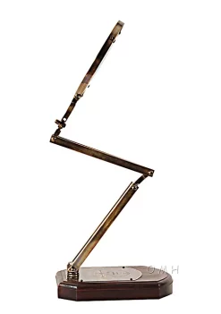 Old Modern Handicrafts Home Decorative Brass Big Magnifier Glass with Wooden Base -Old Modern Handicrafts shop Belk 615