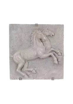 Old Modern Handicrafts Classic Decorative Anne Home - Horse Wall Decoration