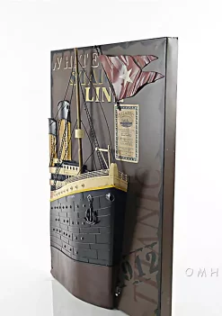 Old Modern Handicrafts Home Decorative Titanic Front Bow 3D Painting -Old Modern Handicrafts shop Belk 677