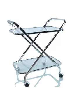 Old Modern Handicrafts Classic Decorative Anne Home - X-Shape Bar Cart -Old Modern Handicrafts shop Belk 707