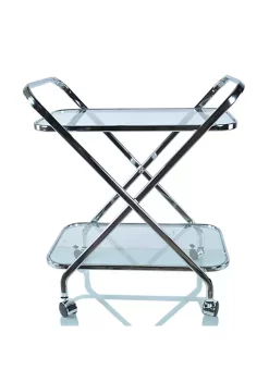 Old Modern Handicrafts Classic Decorative Anne Home - X-Shape Bar Cart -Old Modern Handicrafts shop Belk 708