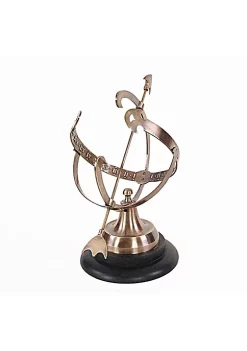 Old Modern Handicrafts Home Decorative Brass Armillary on Wooden Base -Old Modern Handicrafts shop Belk 719