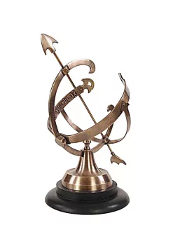 Old Modern Handicrafts Home Decorative Brass Armillary on Wooden Base -Old Modern Handicrafts shop Belk 720