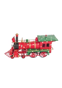Old Modern Handicrafts Classic Decorative Christmas Train Model Handmade Tin Metal Handmade -Old Modern Handicrafts shop Belk 767