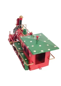 Old Modern Handicrafts Classic Decorative Christmas Train Model Handmade Tin Metal Handmade -Old Modern Handicrafts shop Belk 769
