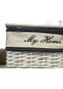 Old Modern Handicrafts Home Decorative Rectangular Willow Baskets, Set of 5 -Old Modern Handicrafts shop Belk 779