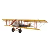 Old Modern Handicrafts Home Decorative Yellow Curtis Jenny Plane1:18