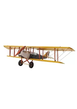 Old Modern Handicrafts Home Decorative Yellow Curtis Jenny Plane1:18 -Old Modern Handicrafts shop Belk 788