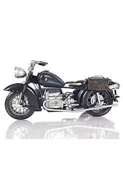 Old Modern Handicrafts Classic Decorative Black Vintage Motorcycle -Old Modern Handicrafts shop Belk 799