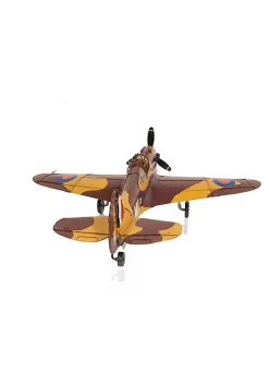 Old Modern Handicrafts Classic Decorative 1941 Curtiss Hawk 81A Metal Handmade Scaled Model -Old Modern Handicrafts shop Belk 847