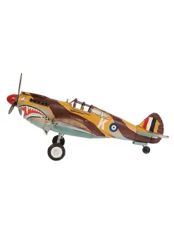 Old Modern Handicrafts Classic Decorative 1941 Curtiss Hawk 81A Metal Handmade Scaled Model -Old Modern Handicrafts shop Belk 850