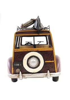 Old Modern Handicrafts Home Decorative 1947 Chevrolet Suburban with Canoe 1:14 -Old Modern Handicrafts shop Belk 881