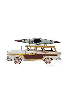 Old Modern Handicrafts AJ019 Fords Woody-Look Country Squire with Kayak Model Airplane 9 Old Modern Handicrafts AJ019 Fords Woody-Look Country Squire with Kayak Model Airplane -Old Modern Handicrafts shop Belk 906