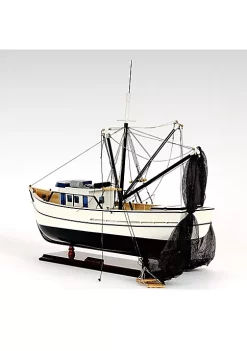 Old Modern Handicrafts Home Decorative Shrimp Boat