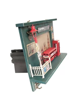 Old Modern Handicrafts Classic Decorative Vintage Double Decker London Bus Shadow Box -Old Modern Handicrafts shop Belk 929