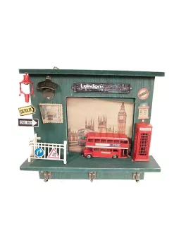Old Modern Handicrafts Classic Decorative Vintage Double Decker London Bus Shadow Box -Old Modern Handicrafts shop Belk 930