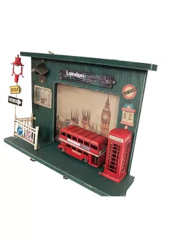 Old Modern Handicrafts Classic Decorative Vintage Double Decker London Bus Shadow Box -Old Modern Handicrafts shop Belk 931