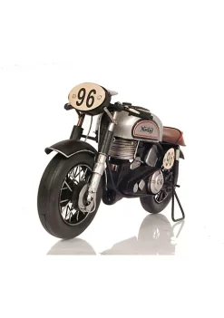 Old Modern Handicrafts Classic Decorative 1952 Norton Manx 1:8 Metal Handmade Scaled Model -Old Modern Handicrafts shop Belk 937
