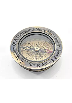 Old Modern Handicrafts Home Decorative 100 Year Calendar & Compass Quote - Set of 2 -Old Modern Handicrafts shop Belk 947