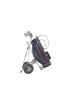 Old Modern Handicrafts Home Decorative Black Golf Bag
